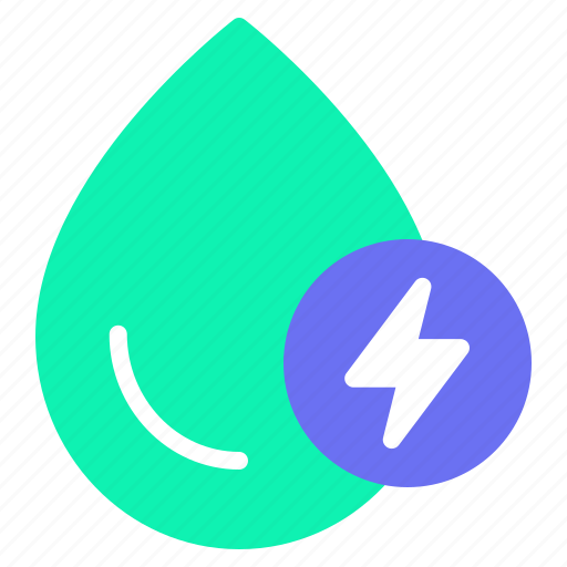 Wave, energy, electric, green, light, ecology, power icon - Download on Iconfinder
