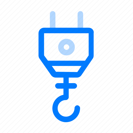 Lever, block, hook, lifting, mechanical icon - Download on Iconfinder