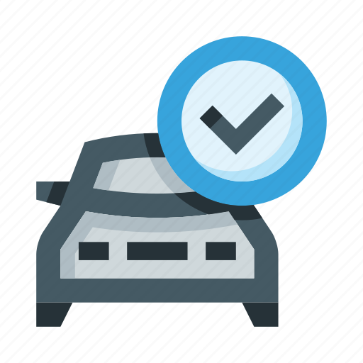 Rent, hire, car, auto, vehicle, approved, carsharing icon - Download on Iconfinder