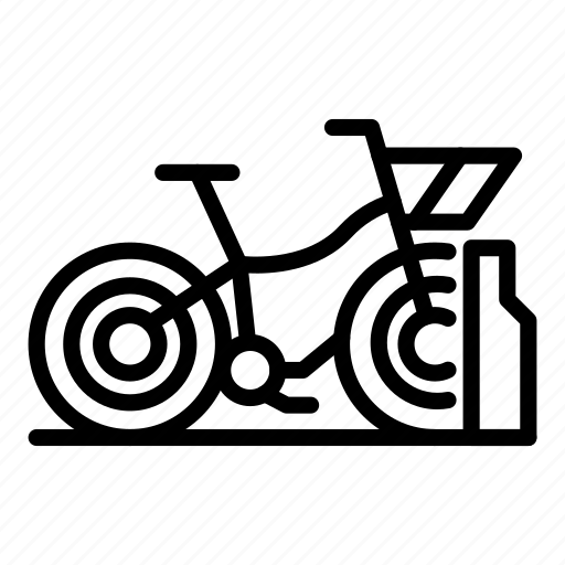 Bike, business, hand, person, rent, silhouette, sport icon - Download on Iconfinder