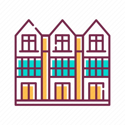 Buildings, home, property, purchase, real estate, rent, townhouse icon - Download on Iconfinder