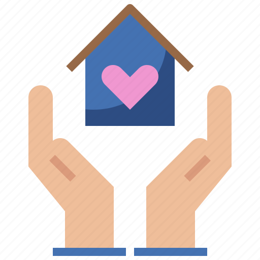 Assistance, estate, help, home, housing, real icon - Download on Iconfinder
