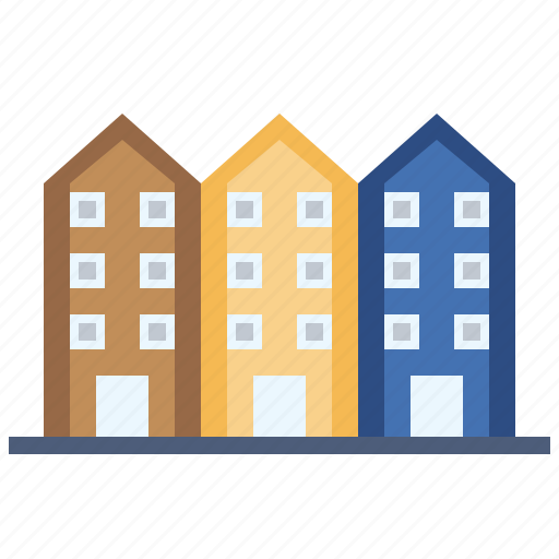 Estate, house, housing, real, rental, residential, tenement icon - Download on Iconfinder