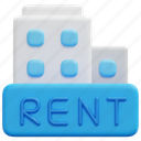 rent, rental, real, estate, property, apartment, apartments, lease, 3d 