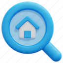 search, real, estate, house, home, searching, find, property, 3d 
