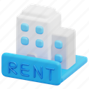 rent, rental, real, estate, property, apartments, apartment, lease, 3d 
