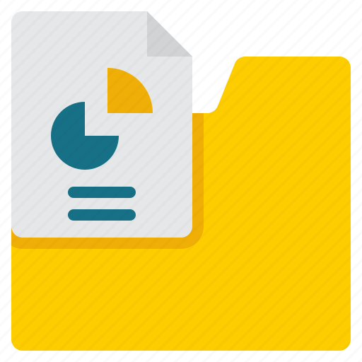 Folder, report, document, paper, presentation icon - Download on Iconfinder