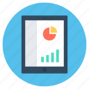 analytics, infographic, mobile, mobile graph, online graph
