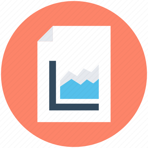 Analytics, business document, data page, graphic report, report icon - Download on Iconfinder