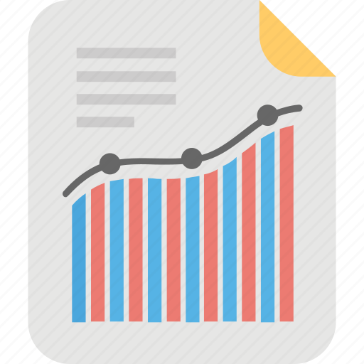 Bar chart, column graph, combination chart, graphical representation, vertical bar graph icon - Download on Iconfinder