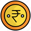 indian coin, currency, coin, rupee, money 