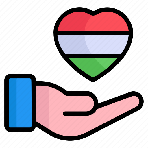 Heart, love, love india, hand holding, heart on hand icon - Download on Iconfinder