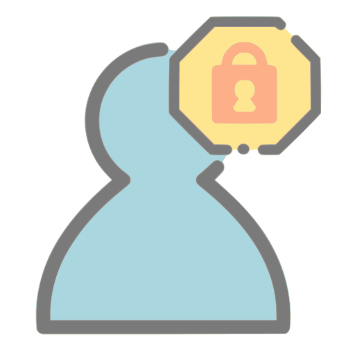 Confidentiality, lock, security, protection, safety, personal information icon - Free download