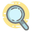 search, magnifier, zoom, magnifying, find, optimization, view 