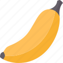 banana, ripe, food, diet, sweet