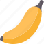 banana, ripe, food, diet, sweet 