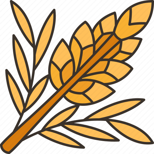 Wheat, barley, grain, agriculture, harvest icon - Download on Iconfinder