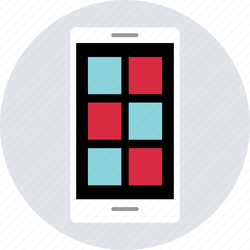 Cell, design, grid, layout, mobile, phone, responsive icon - Download on Iconfinder