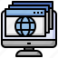 browsers, webpage, window, seo, multimedia 