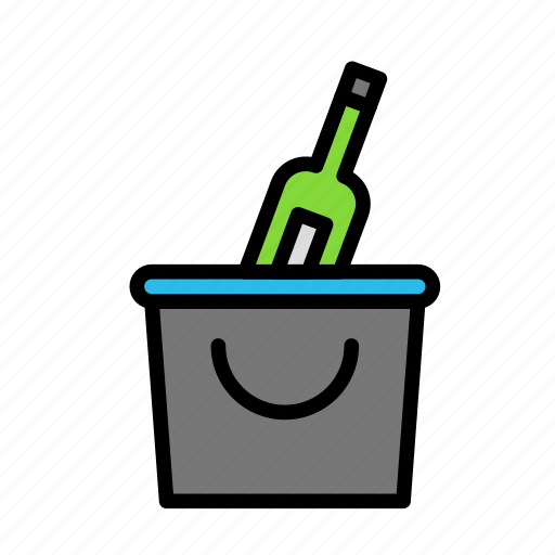 Cooler, drink, food, meal, wine icon - Download on Iconfinder