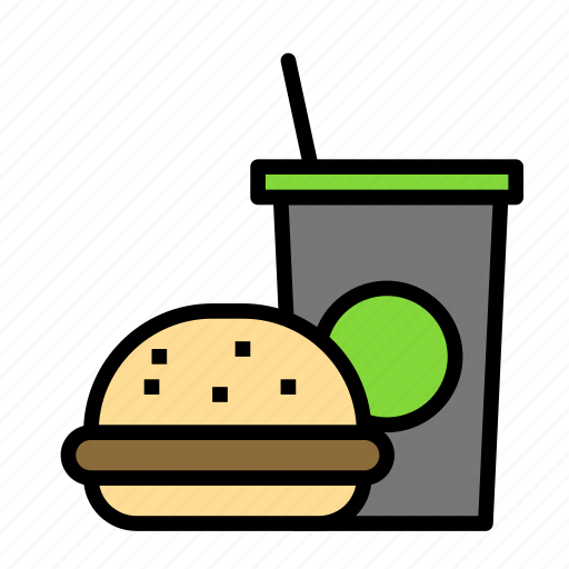 Burgermenu, drink, food, meal icon - Download on Iconfinder