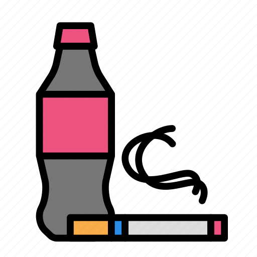 Coke, drink, food, meal, smoke icon - Download on Iconfinder