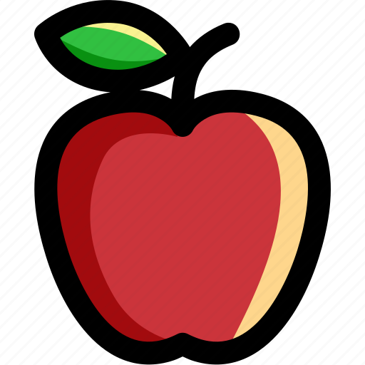 Apple, food, fresh, fruit, healthy, meal, vegetable icon - Download on Iconfinder
