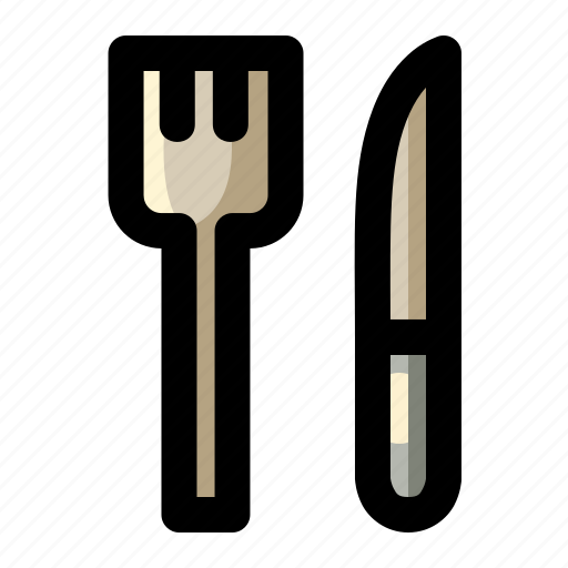 Appliance, fork, household, kitchen, knife, restaurant, utensil icon - Download on Iconfinder
