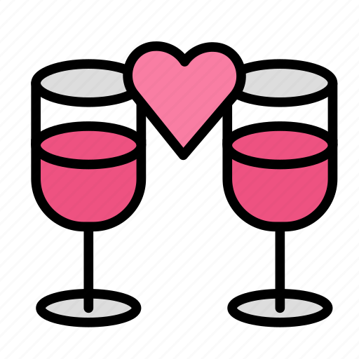 Dinner, drink, food, meal, romantic icon - Download on Iconfinder