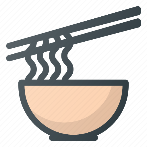 Bowl, food, hot, noodle, restaurant, soup icon - Download on Iconfinder