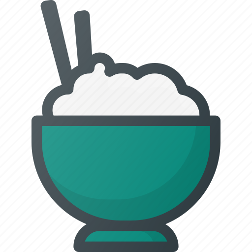 Bowl, chinese, food, restaurant, rice icon - Download on Iconfinder