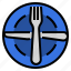 cutlery, etiquette, manners, plate, ready, restaurant, utensils 