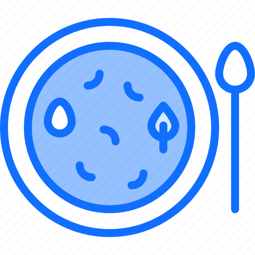 Cafe, food, lunch, plate, restaurant, soup, spoon icon - Download on Iconfinder