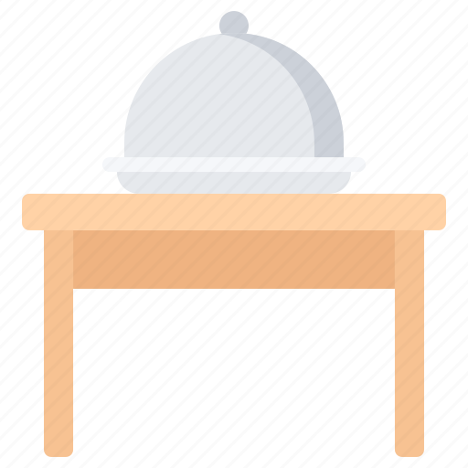 Cafe, cloche, food, lunch, restaurant, table, tray icon - Download on Iconfinder