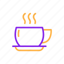 coffee, cup, hot, restaurant