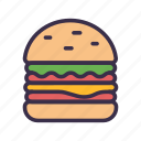 burger, food, restaurants, street