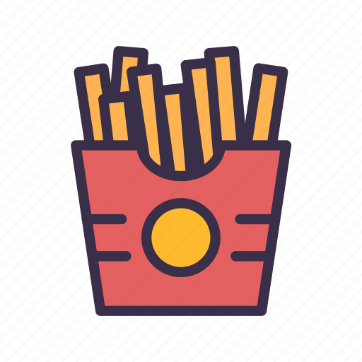 Food, french, fries, restaurant, street icon - Download on Iconfinder