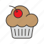 bakery, cake, cupcake, dessert, food, muffin 