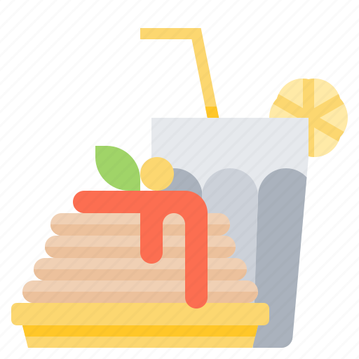 Break, brunch, juice, meal, sweets icon - Download on Iconfinder