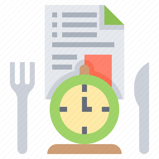 Reservation, restaurant, service, table, time icon - Download on Iconfinder