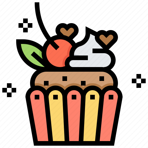 Break, cupcake, dessert, muffin, sweets icon - Download on Iconfinder