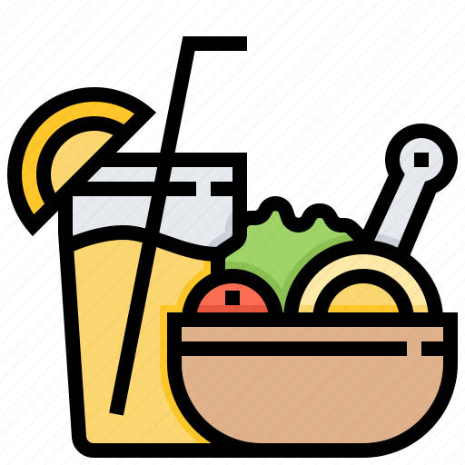 Dinner, evening, food, juice, meal icon - Download on Iconfinder