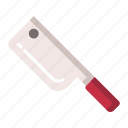 butcher knife, cooking, kitchen, knife, restaurant, tool, utensil