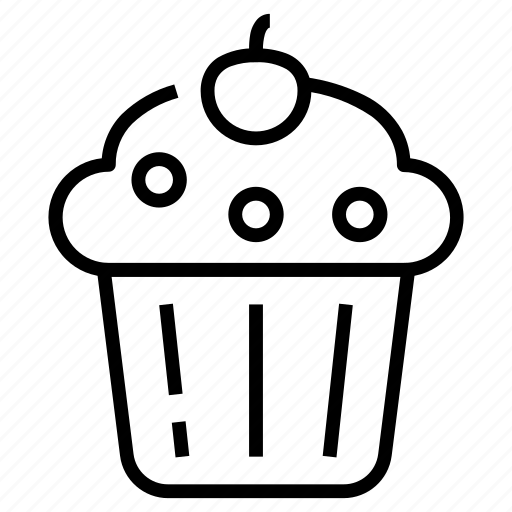 Cup, cake, sweet, muffin icon - Download on Iconfinder