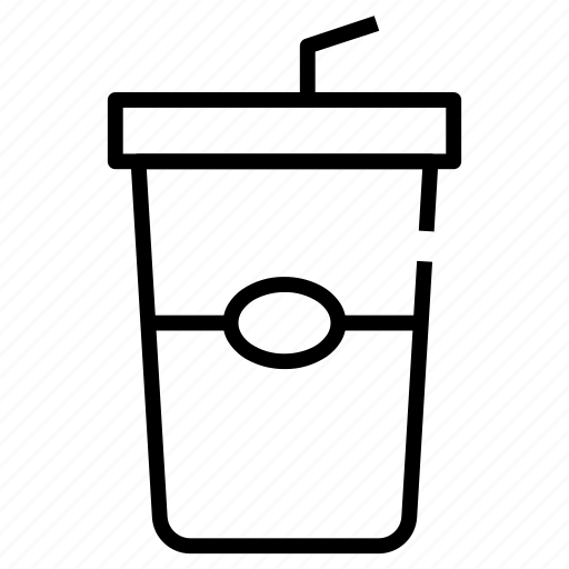 Juice, glass, straw, drink icon - Download on Iconfinder