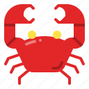 crab, seafood, restaurant, food