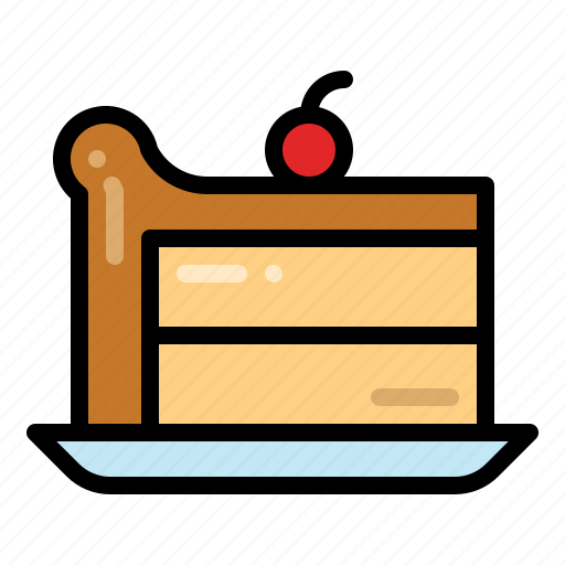 Dessert, cake, piece, pie icon - Download on Iconfinder