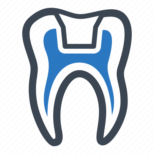 Dental inlays, porcelain, tooth icon - Download on Iconfinder