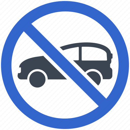 Car, stop, vehicles, no, no entry, entry, restriction icon - Download on Iconfinder