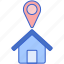 address, home, house 